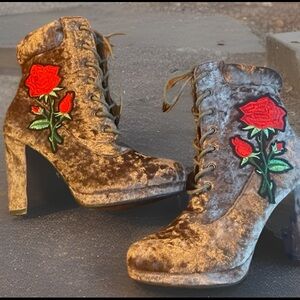 Velvet Boots